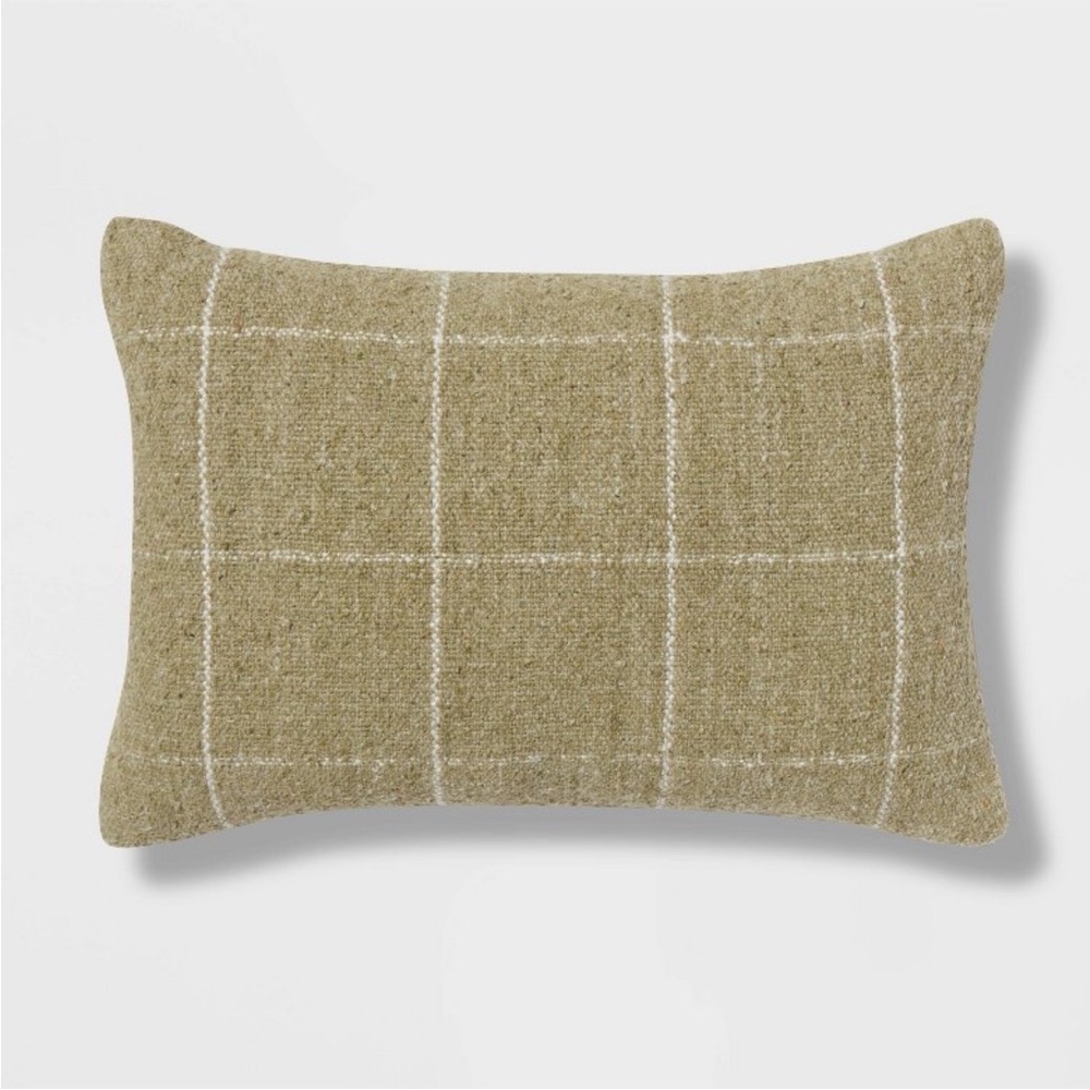 NEW Threshold Green Accent Pillow